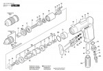 Bosch 0 607 153 500 180 WATT-SERIE Drill Spare Parts